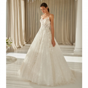 VESTIDO DE NOIVA ST. PATRICK SHARMA OFF WHITE